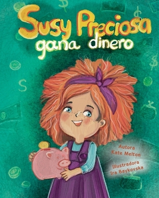 Book cover for "Susy Preciosa gana dinero"