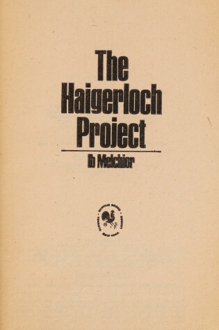 Cover of The Haigerloch Project