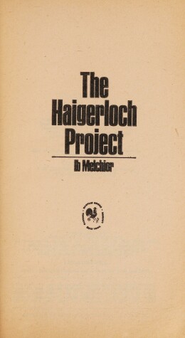 Book cover for The Haigerloch Project