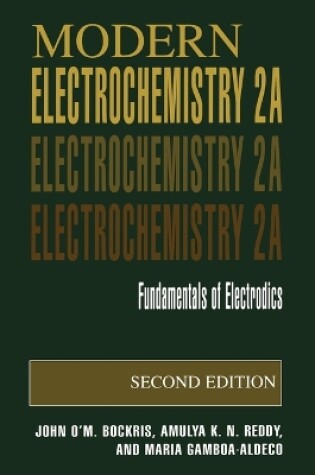 Cover of Modern Electrochemistry 2A