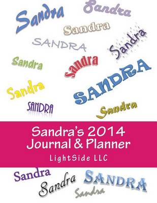 Book cover for Sandra's 2014 Journal & Planner