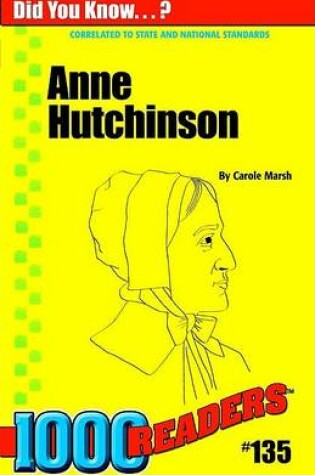 Cover of Anne Hutchinson