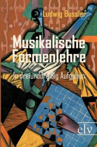 Cover of Musikalische Formenlehre