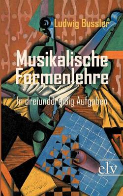 Book cover for Musikalische Formenlehre