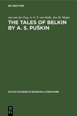 Cover of The Tales of Belkin by A. S. Puskin