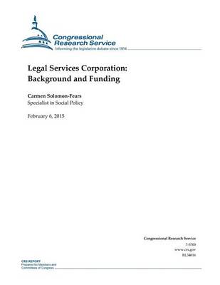 Cover of Legal Services Corporation
