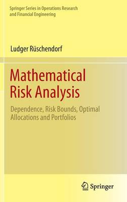 Cover of Mathematical Risk Analysis