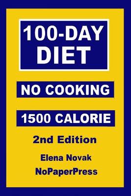 Book cover for 100-Day No-Cooking Diet - 1500 Calorie