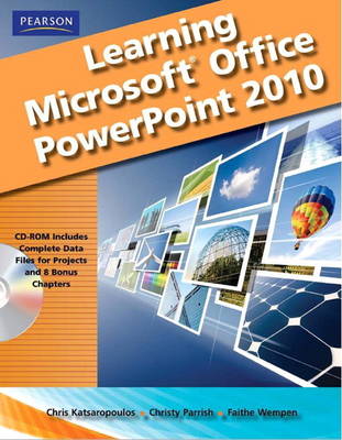 Book cover for Learning Microsoft Office PowerPoint 2010, Student Edition