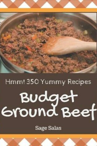 Cover of Hmm! 350 Yummy Budget Ground Beef Recipes