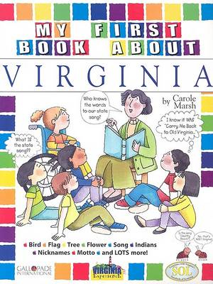 Book cover for My First Book about Virginia!