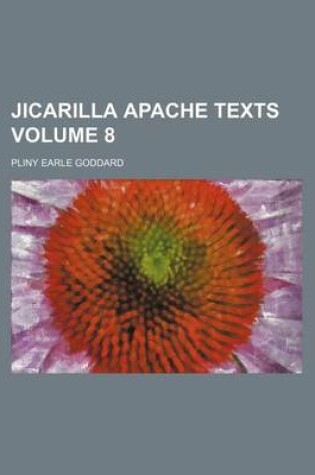 Cover of Jicarilla Apache Texts Volume 8