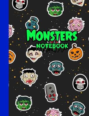 Book cover for Monsters Notebook