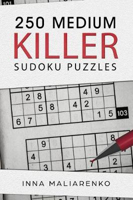 Cover of 250 Medium Killer Sudoku Puzzles