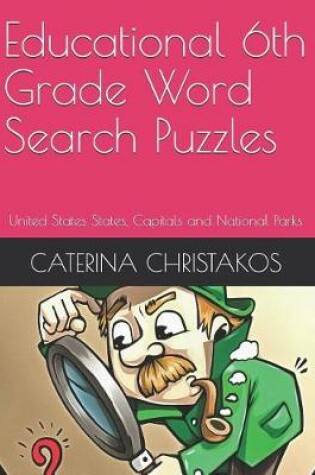 Cover of Educational 6th Grade Word Search Puzzles