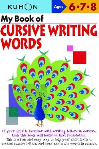 Cover of My Book of Cursive Writing: Words