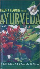 Book cover for Health Harmony Through Ayurveda