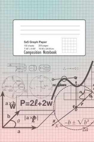 Cover of 5x5 Graph Paper Notebook