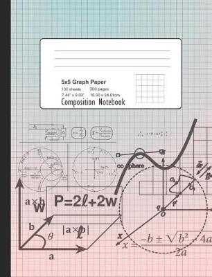 Cover of 5x5 Graph Paper Notebook