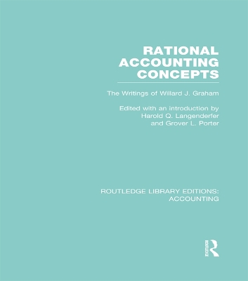 Cover of Rational Accounting Concepts (RLE Accounting)