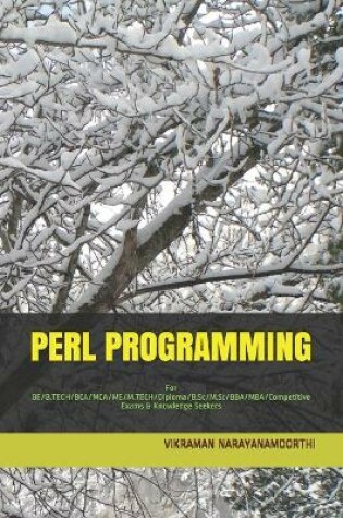 Cover of Perl Programming