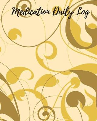 Book cover for Medication Daily Log