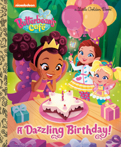 Book cover for A Dazzling Birthday! (Butterbean's Cafe)