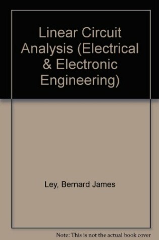 Cover of Linear Circuit Analysis