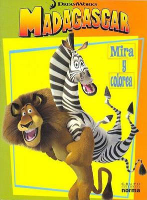 Book cover for Madagascar - Mira y Colorea