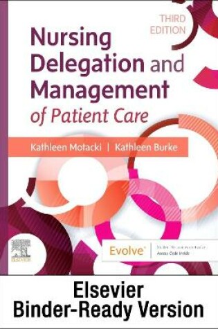 Cover of Nursing Delegation and Management of Patient Care - Binder Ready