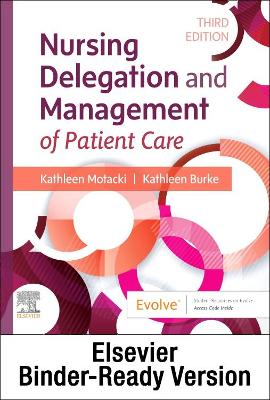 Cover of Nursing Delegation and Management of Patient Care - Binder Ready