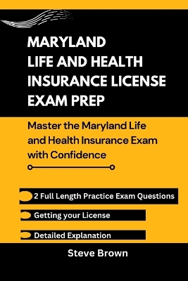 Book cover for Maryland Life and Health Insurance License Exam Prep