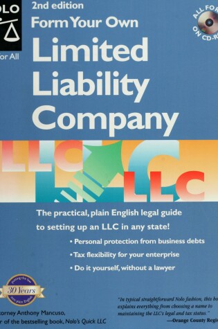 Cover of Form Your Own Limited Liability Company