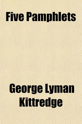 Book cover for Five Pamphlets