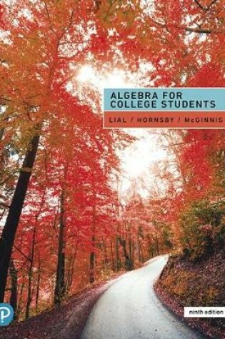 Cover of Algebra for College Students, Loose-Leaf Edition