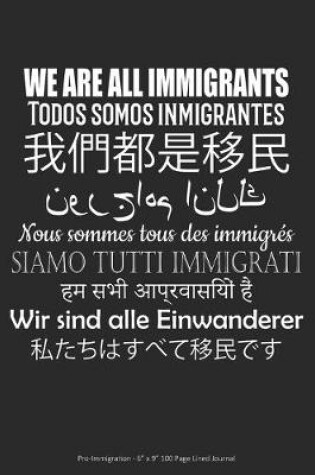 Cover of We Are All Immigrants