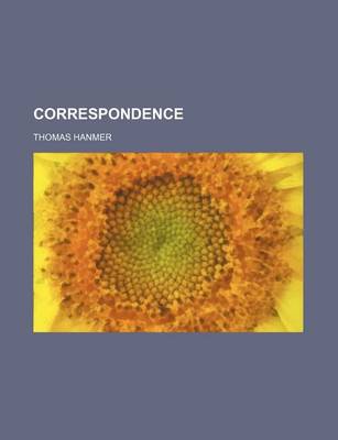 Book cover for Correspondence