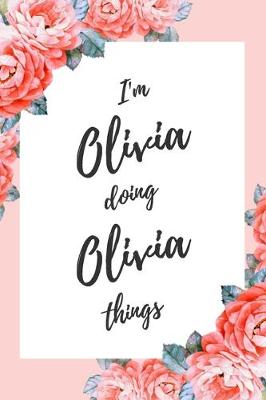 Book cover for I'm Olivia Doing Olivia Things