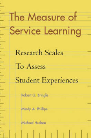 Cover of The Measure of Service Learning