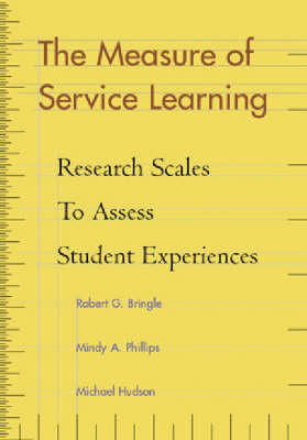 Book cover for The Measure of Service Learning