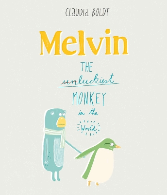 Book cover for Melvin the luckiest Monkey in the World