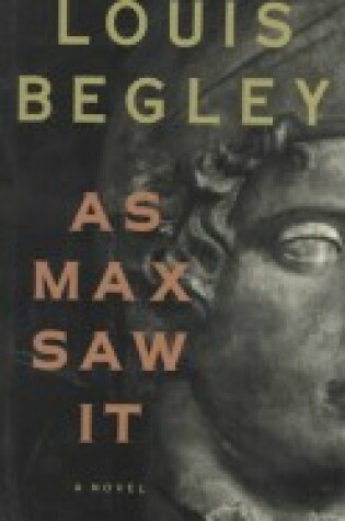 Cover of As Max Saw it