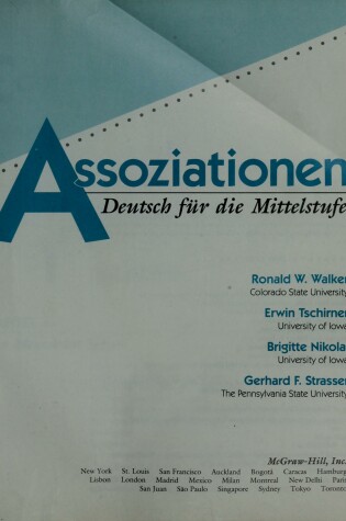 Cover of Assoziationen: Deutsch Fuer Die Mittelstufe