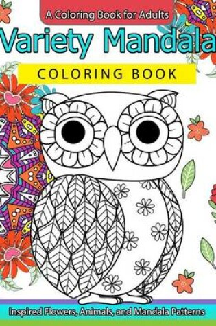 Cover of Variety Mandala Coloring Book Vol.1