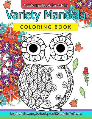 Book cover for Variety Mandala Coloring Book Vol.1