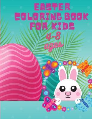 Book cover for Easter Coloring Book For Kids