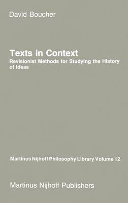 Cover of Texts in Context