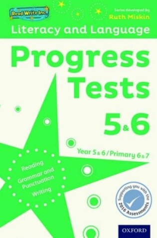 Cover of Read Write Inc. Literacy and Language: Years 5&6: Progress Tests 5&6