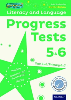 Cover of Read Write Inc. Literacy and Language: Years 5&6: Progress Tests 5&6