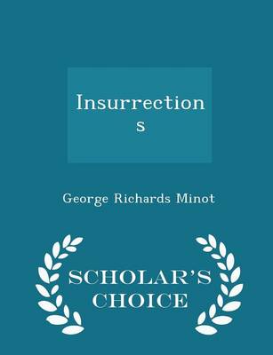 Book cover for Insurrections - Scholar's Choice Edition